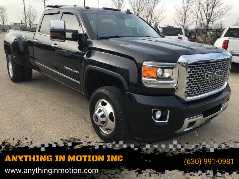 2015 GMC Sierra 3500HD for sale at ANYTHING IN MOTION INC in Bolingbrook IL