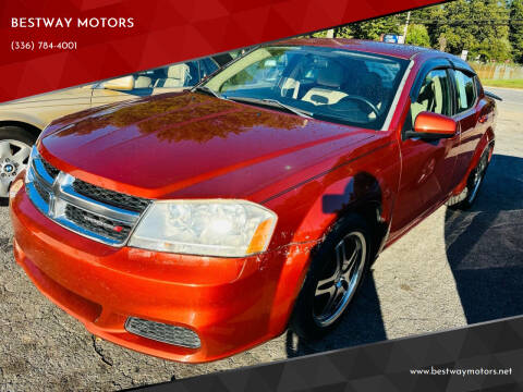 2012 Dodge Avenger for sale at BESTWAY MOTORS in Winston Salem NC