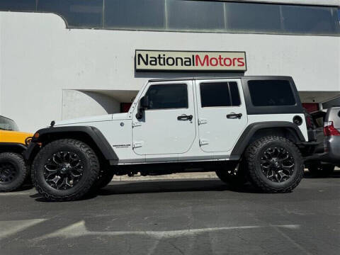 2014 Jeep Wrangler Unlimited for sale at National Motors in San Diego CA