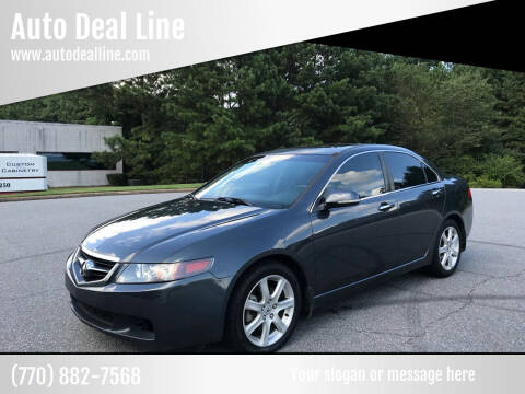 2005 Acura TSX for sale at Auto Deal Line in Alpharetta GA