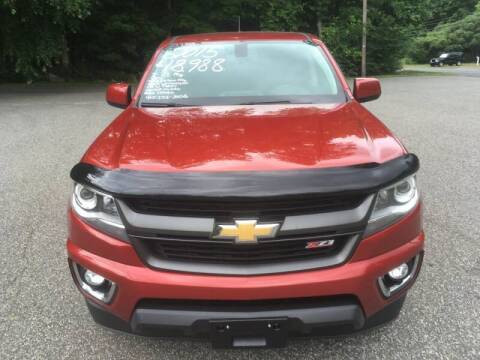 2015 Chevrolet Colorado for sale at Lou Rivers Used Cars in Palmer MA