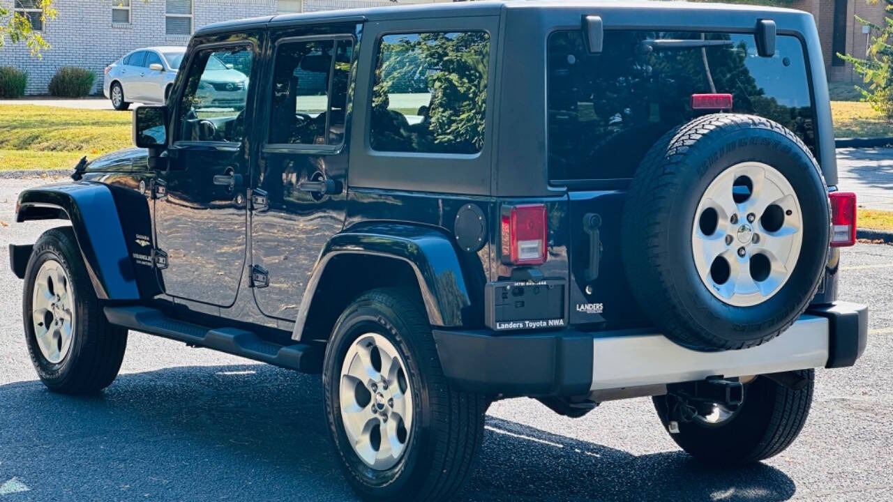 2013 Jeep Wrangler Unlimited for sale at H & B Auto in Fayetteville, AR