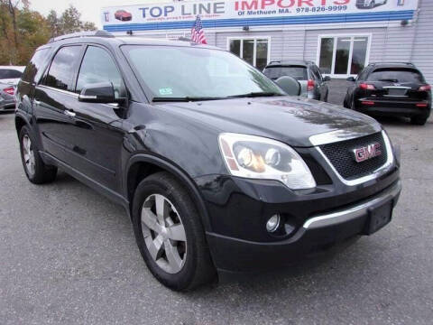 2012 GMC Acadia for sale at Top Line Import of Methuen in Methuen MA
