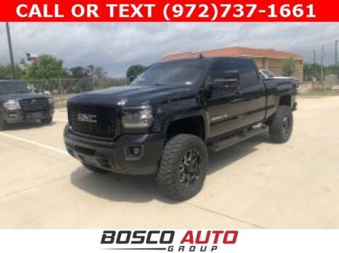2016 GMC Sierra 2500HD for sale at Bosco Auto Group in Flower Mound TX