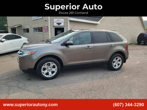 2013 Ford Edge for sale at Superior Auto in Cortland NY
