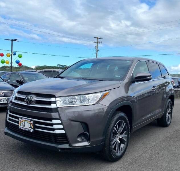 2018 Toyota Highlander for sale at PONO'S USED CARS in Hilo HI