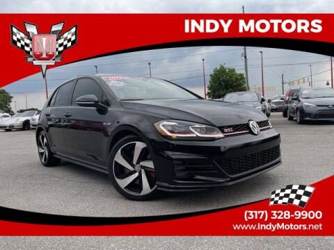 2019 Volkswagen Golf GTI for sale at Indy Motors Inc in Indianapolis IN