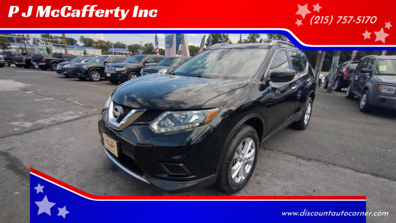 2016 Nissan Rogue for sale at P J McCafferty Inc in Langhorne PA