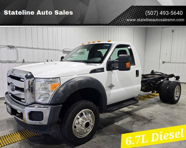 2015 Ford F-550 Super Duty for sale at Stateline Auto Sales in Mabel MN