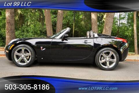 2008 Pontiac Solstice for sale at LOT 99 LLC in Milwaukie OR