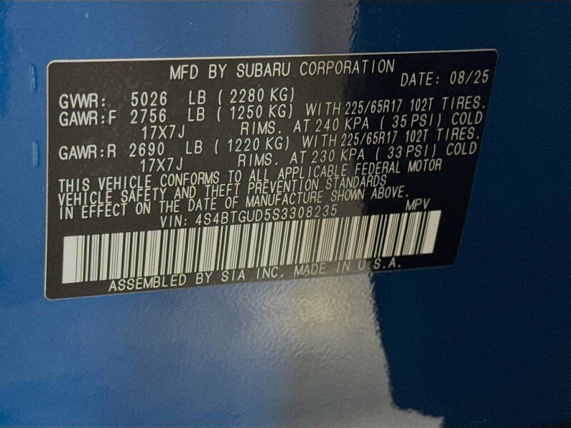 2025 Subaru Outback Wilderness