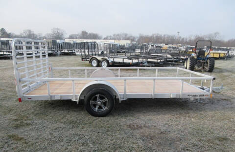 2022 LEGEND 83 IN X 14 FT UTILITY TRAILER for sale at G T AUTO PLAZA Inc in Pearl City IL