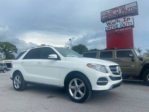 2017 Mercedes-Benz GLE for sale at David Family Auto, Inc. in New Port Richey FL