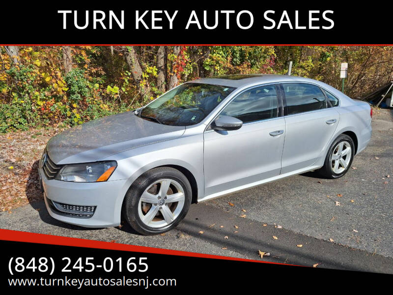 2012 Volkswagen Passat for sale at TURN KEY AUTO SALES in Lakewood NJ