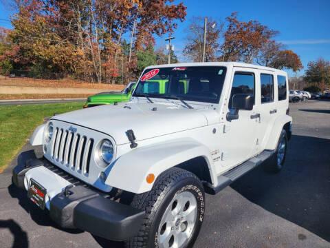 2016 Jeep Wrangler Unlimited for sale at Auto Point Motors, Inc. in Feeding Hills MA
