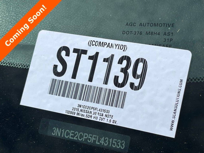 2015 Nissan Versa Note SV