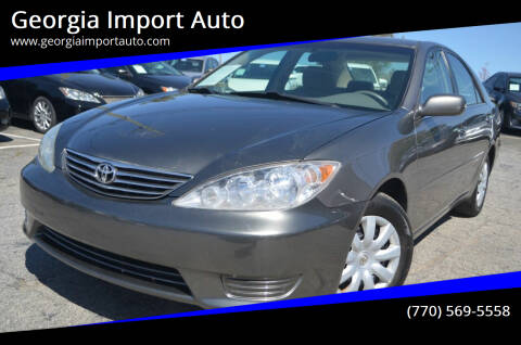 2006 Toyota Camry for sale at Georgia Import Auto in Alpharetta GA