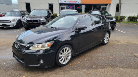 2011 Lexus CT 200h for sale at AUTOBOTS FLORIDA in Pompano Beach FL