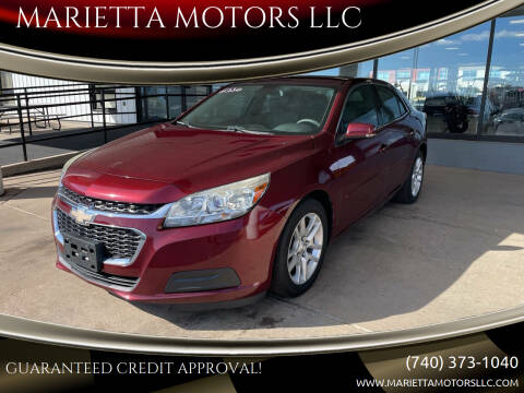 2016 Chevrolet Malibu Limited for sale at MARIETTA MOTORS LLC in Marietta OH