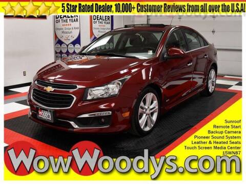2015 Chevrolet Cruze for sale at WOODY'S AUTOMOTIVE GROUP in Chillicothe MO