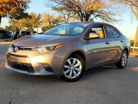 2015 Toyota Corolla for sale at HILEY MAZDA VOLKSWAGEN of ARLINGTON in Arlington TX