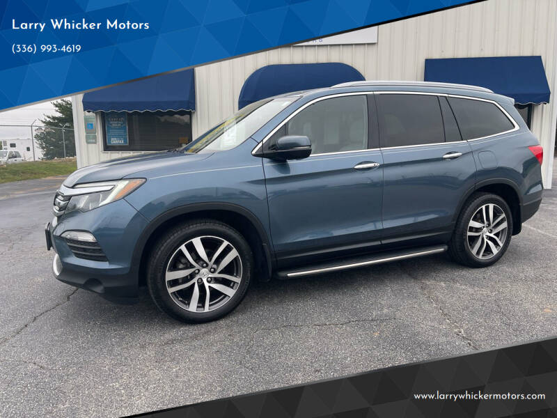 2018 Honda Pilot for sale at Larry Whicker Motors in Kernersville NC