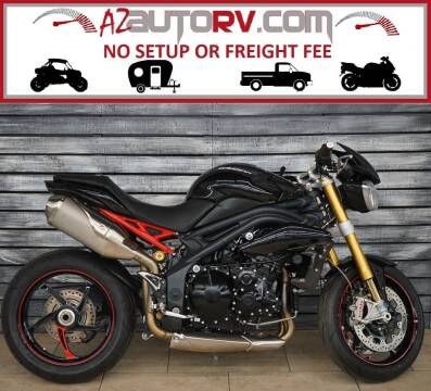 2013 Triumph Speed Triple R for sale at Motomaxcycles.com in Mesa AZ
