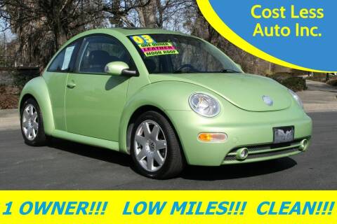 2003 Volkswagen New Beetle for sale at Cost Less Auto Inc. in Rocklin CA