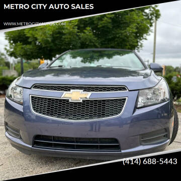 2014 Chevrolet Cruze for sale at METRO CITY AUTO SALES in Milwaukee WI