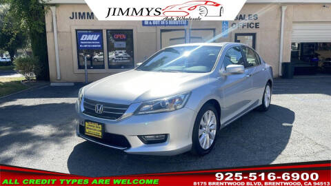 2013 Honda Accord for sale at JIMMY'S AUTO WHOLESALE in Brentwood CA