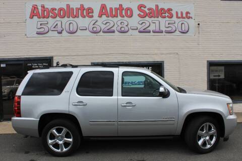 2011 Chevrolet Tahoe for sale at Absolute Auto Sales in Fredericksburg VA
