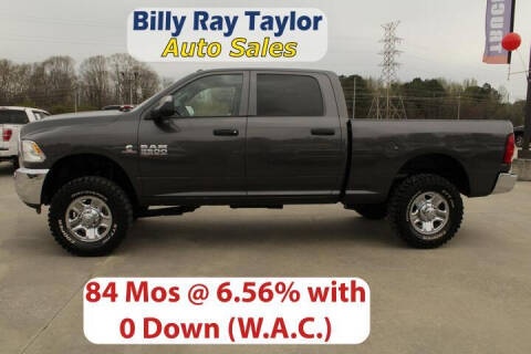 2018 RAM 2500 for sale at Billy Ray Taylor Auto Sales in Cullman AL