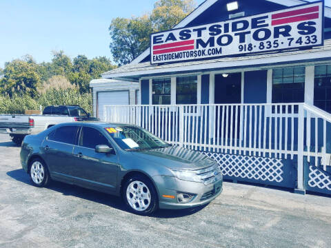 2010 Ford Fusion for sale at EASTSIDE MOTORS in Tulsa OK