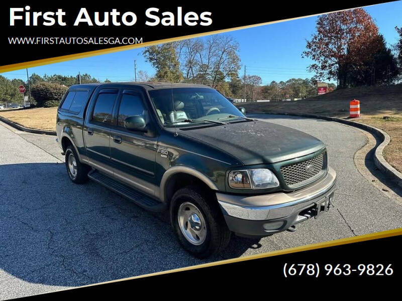 2001 Ford F-150 for sale at First Auto Sales in Winder GA