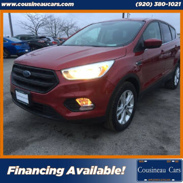 2019 Ford Escape for sale at CousineauCars.com in Appleton WI