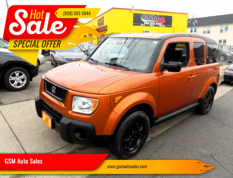 2006 Honda Element for sale at GSM Auto Sales in Linden NJ