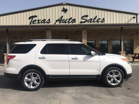 2015 Ford Explorer for sale at Texas Auto Sales in San Antonio TX