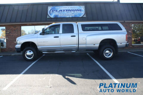 2004 Dodge Ram Pickup 3500 for sale at Platinum Auto World in Fredericksburg VA