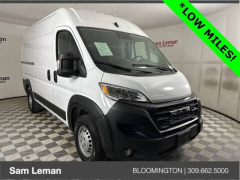 2024 RAM ProMaster for sale at Sam Leman CDJR Bloomington in Bloomington IL