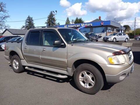 2002 Ford Explorer Sport Trac for sale at All American Motors in Tacoma WA