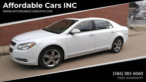 2009 Chevrolet Malibu for sale at Affordable Cars INC in Mount Clemens MI