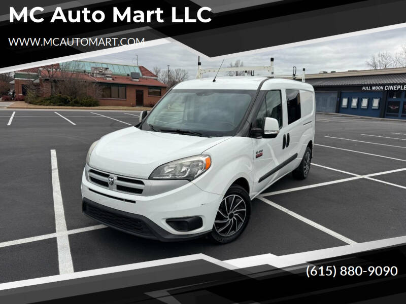 2016 RAM ProMaster City for sale at MC Auto Mart LLC in Hermitage TN