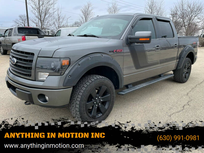 2014 Ford F-150 for sale at ANYTHING IN MOTION INC in Bolingbrook IL