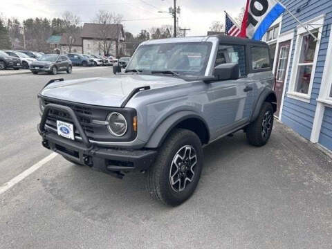 2022 Ford Bronco for sale at SCHURMAN MOTOR COMPANY in Lancaster NH