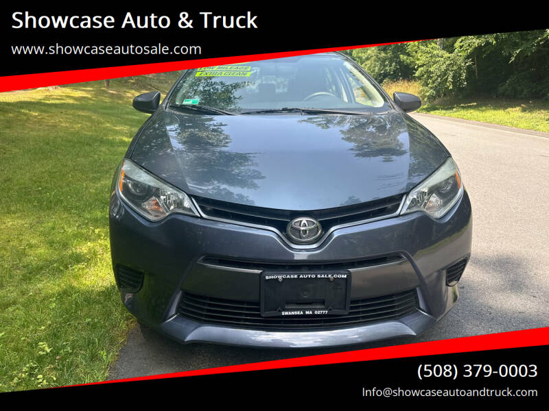 2015 Toyota Corolla for sale at Showcase Auto & Truck in Swansea MA