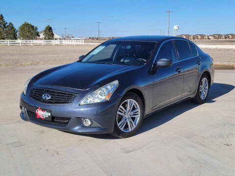 2013 Infiniti G37 Sedan for sale at Chihuahua Auto Sales in Perryton TX