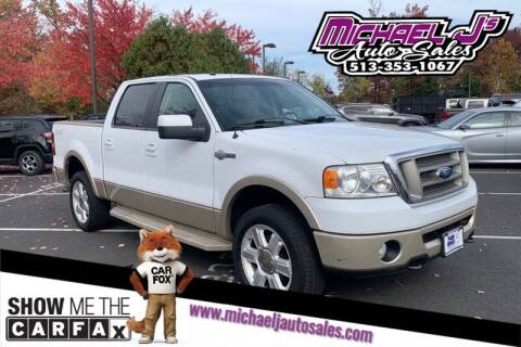 2008 Ford F-150 for sale at MICHAEL J'S AUTO SALES in Cleves OH
