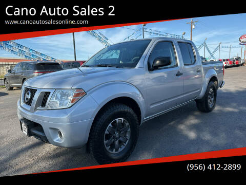 2016 Nissan Frontier for sale at Cano Auto Sales 2 in Harlingen TX