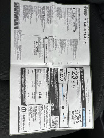 2022 Jeep Wrangler Willys