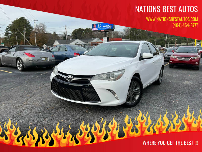 2015 Toyota Camry for sale at Nations Best Autos in Decatur GA